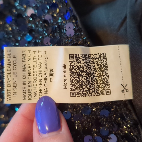 Blue Sequin Mini - Picture 14 of 14